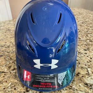 Under Armour Blue Youth Helmet